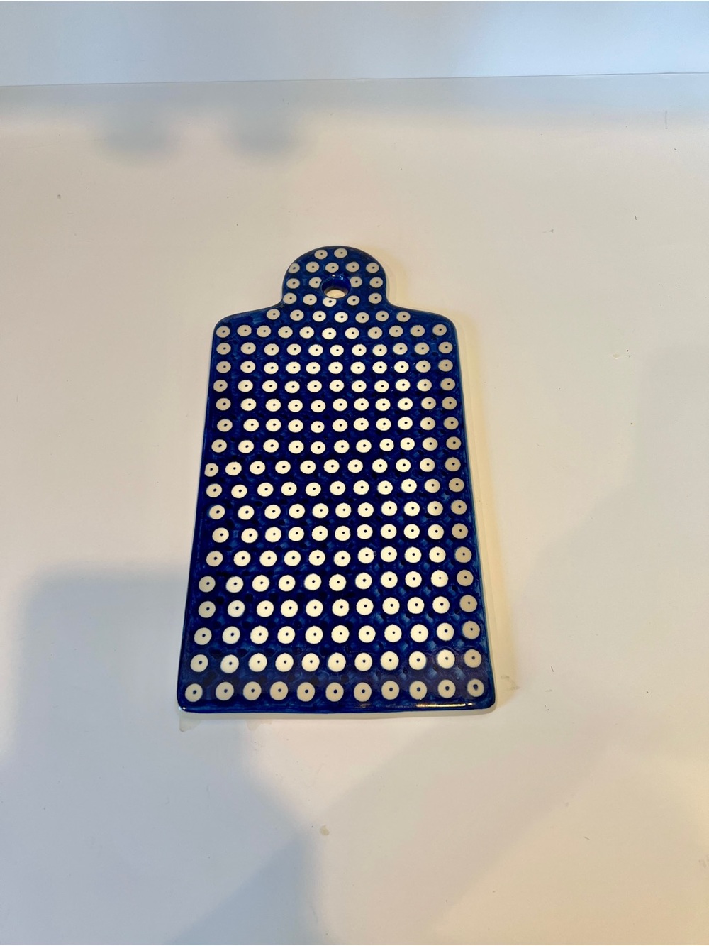 Polish Pottery Cheese Cutting Board